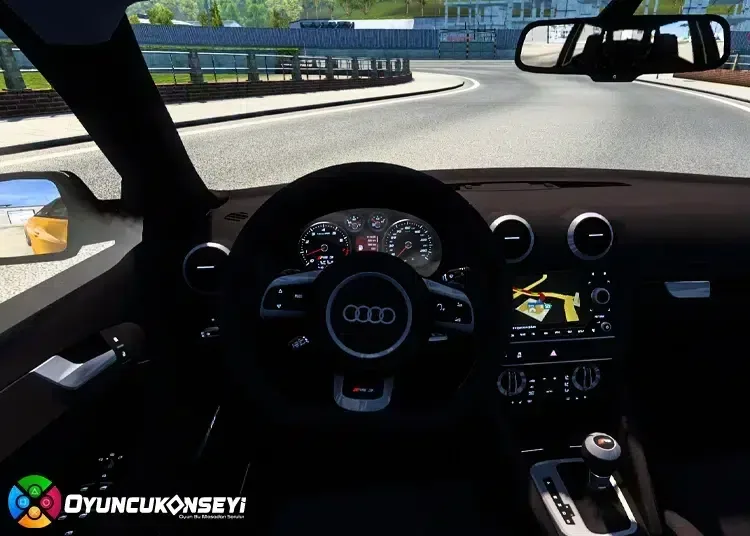 ETS 2 Audi RS 3 Araba Modu Kokpit