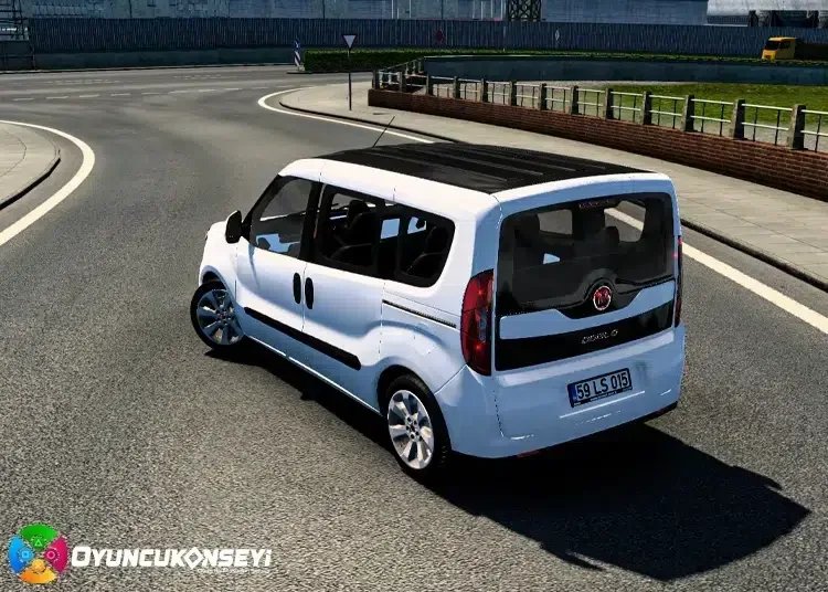 ETS 2 Fiat Doblo Araba Modu Arka