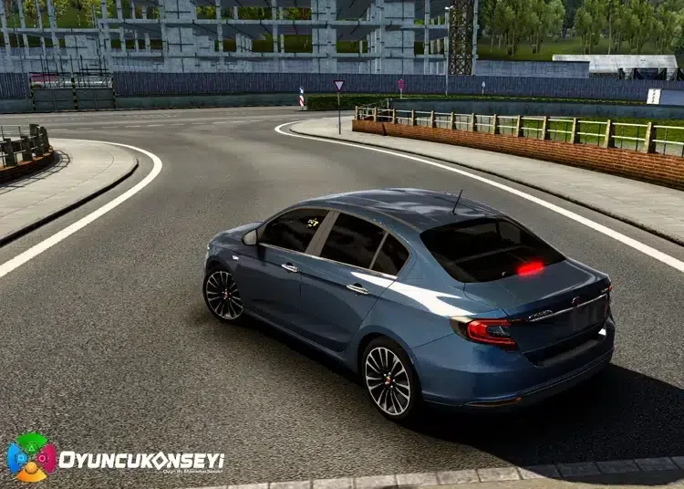ETS 2 Fiat Egea Sedan Araba Modu Arka