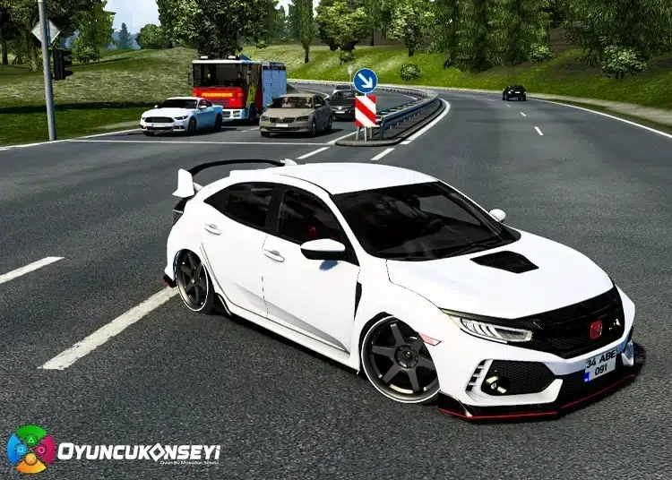 ETS 2 Honda Civic Type R FK8 Araba Modu