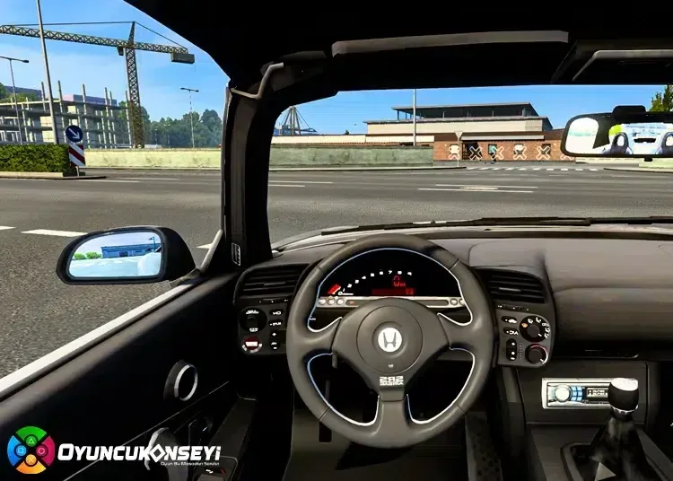 ETS 2 Honda S 200 Araba Modu Kokpit