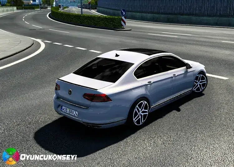 ETS 2 Volkswagen Passat Araba Modu Arka