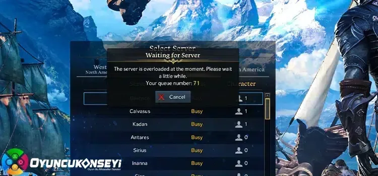 Lost Ark Sıra Problemi Nedenleri