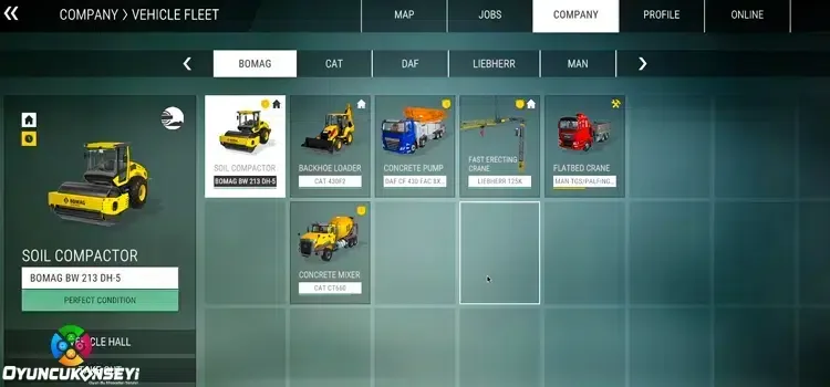 Construction Simulator Başlangıç Rehberi Araç Kiralama