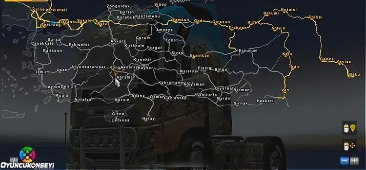 ETS 2 Türkiye Haritası Modu İndirme ve Kurulumu