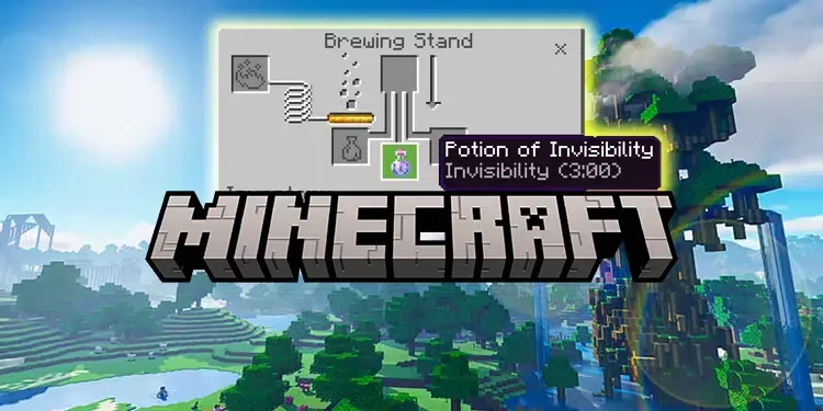 Minecraft Görünmezlik İksiri Yapımı