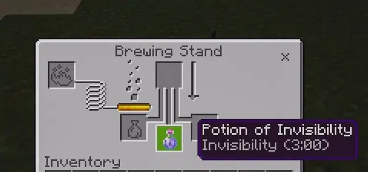 Minecraft Görünmezlik İksiri