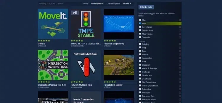 Cities: Skylines Modları
