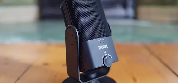 Professional broadcaster microphone Rode NT USB-Mini