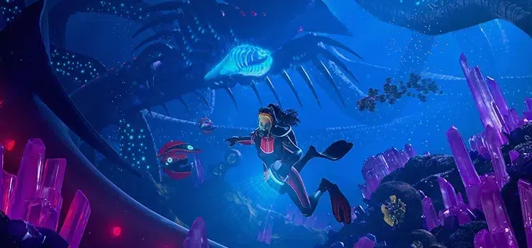 Subnautica Below Zero underwater survival
