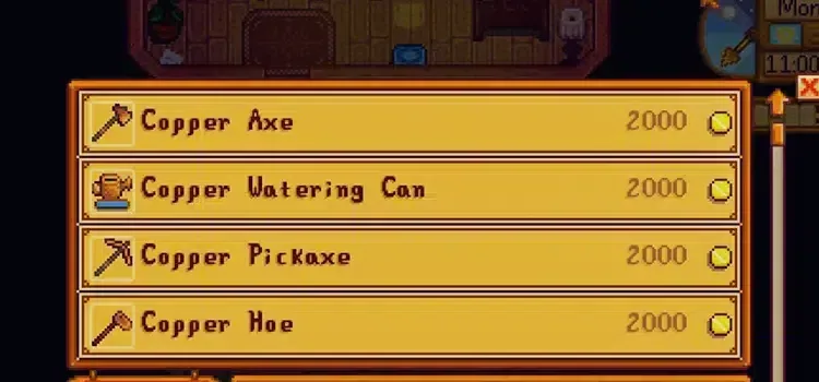 Stardew Valley Alet Yükseltme Rehberi