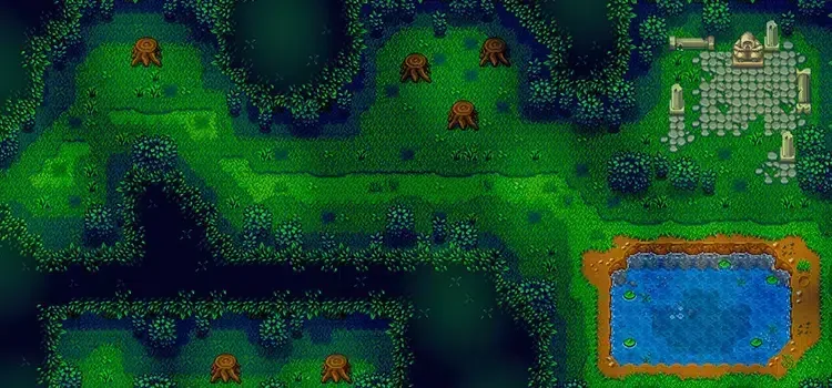 Stardew Valley Gizli Orman Lokasyonu