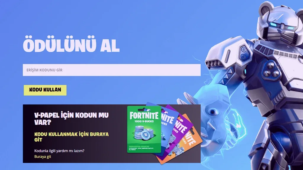 Fortnite Kodları Nasıl Kullanılır?