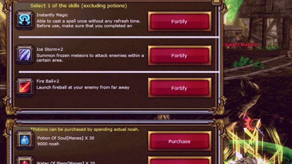 knight online manesin arenasi skilleri