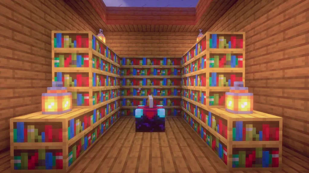 Minecraft Büyü Masası Seviye 30 Yapma
