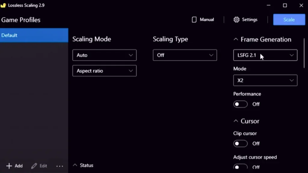 How to use Lossless Scaling?
