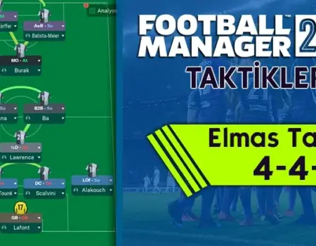 FM 22 Elmas Taktiği (4-4-2)