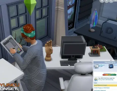 Sims 4 Freelancer Kariyer Rehberi