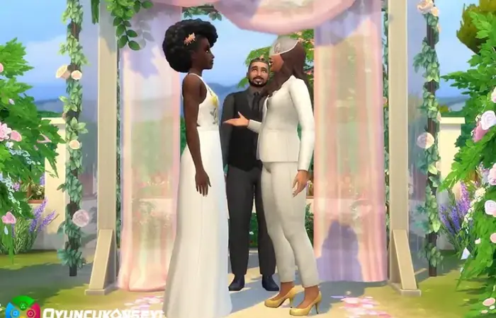 Sims 4 My Wedding Stories Rusya'da Yayınlanmayacak