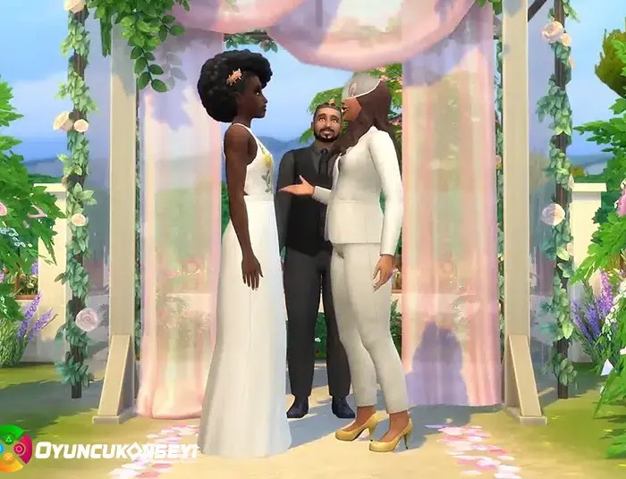 Sims 4 My Wedding Stories Rusya'da Yayınlanmayacak