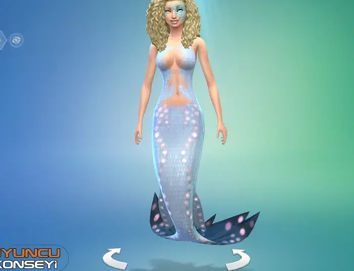 Sims 4 Nasıl Deniz Kızı Olunur