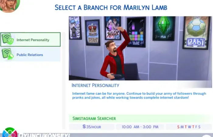 Sims 4 Sosyal Medya Kariyer Rehberi