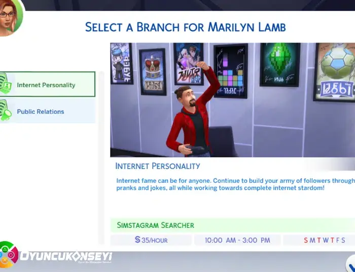 Sims 4 Sosyal Medya Kariyer Rehberi