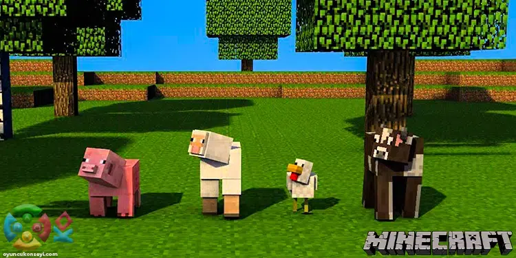 Minecraft Evcilleştirilebilen Hayvanlar