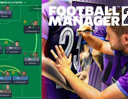 FM 2023 Kontra Atak Taktiği [5-2-3]