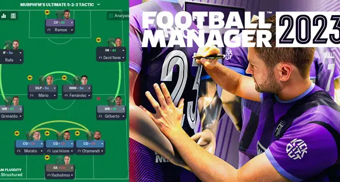 FM 2023 Kontra Atak Taktiği [5-2-3]