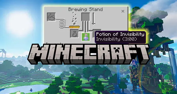 Minecraft Görünmezlik İksiri Yapımı