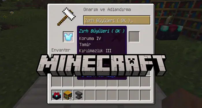 Minecraft Zırh Büyüleri