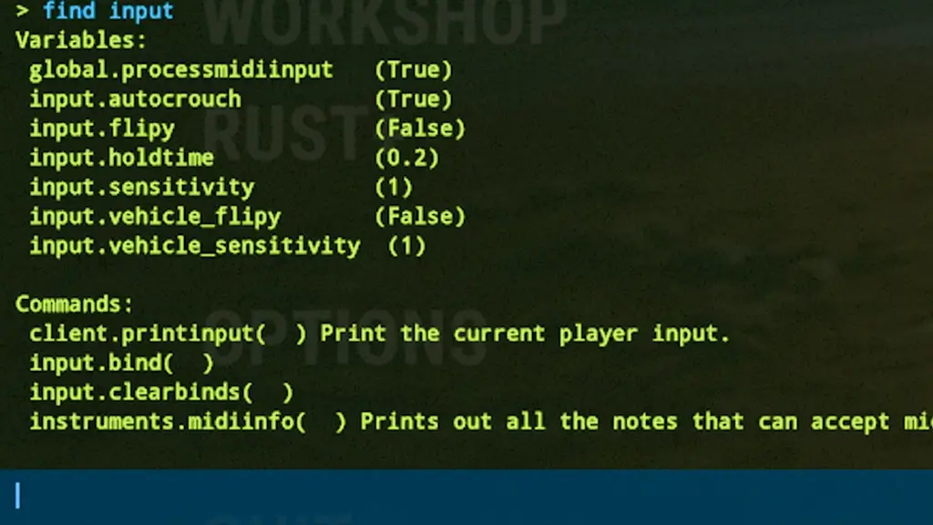 RUST Admin Komutları Nasıl Kullanılır?