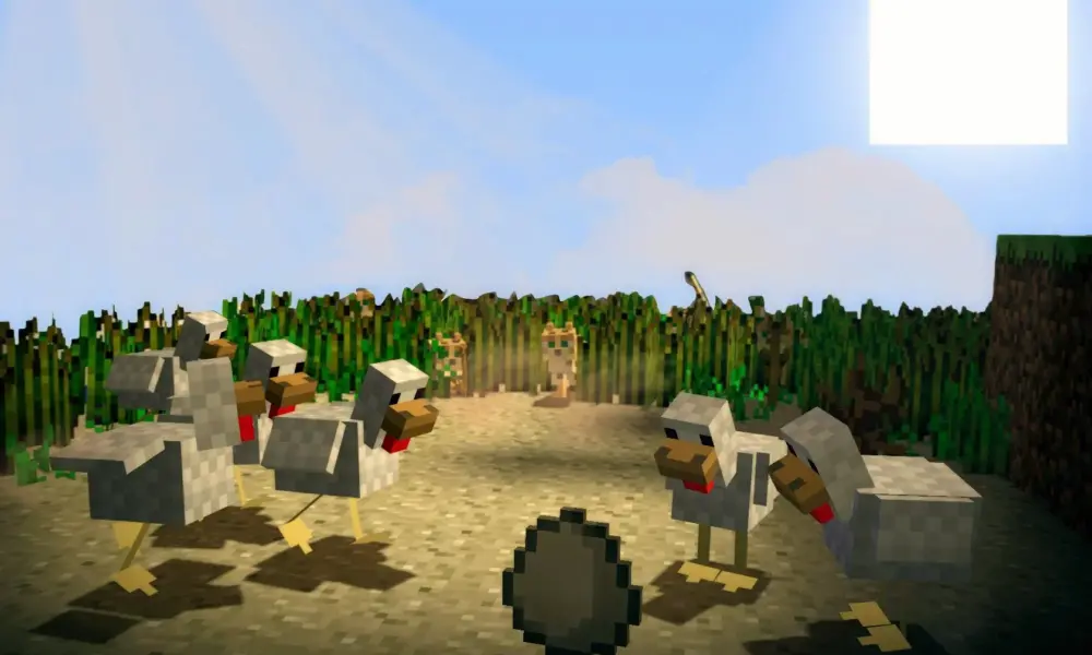 Minecraft tavuk ne yer?