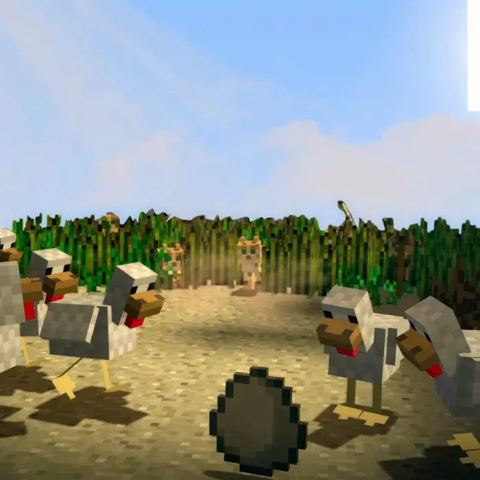 Minecraft tavuk ne yer?