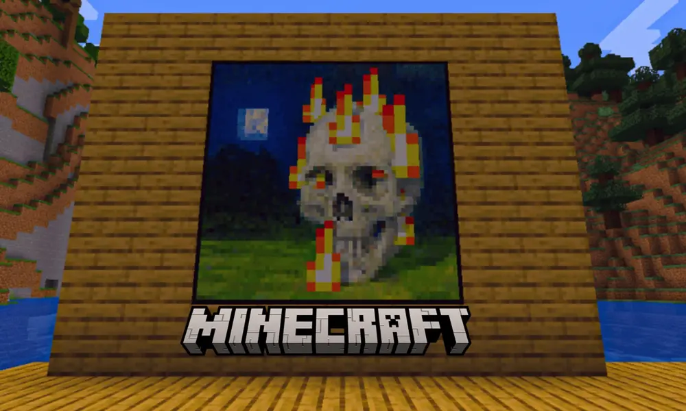 Minecraft Tablo Yapımı