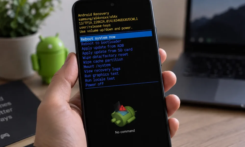 Android Recovery Mode ile Telefon Nasıl Başlatılır?