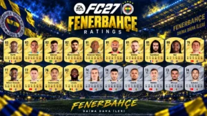 fc 27 fenerbahce player ratings and the strongest players