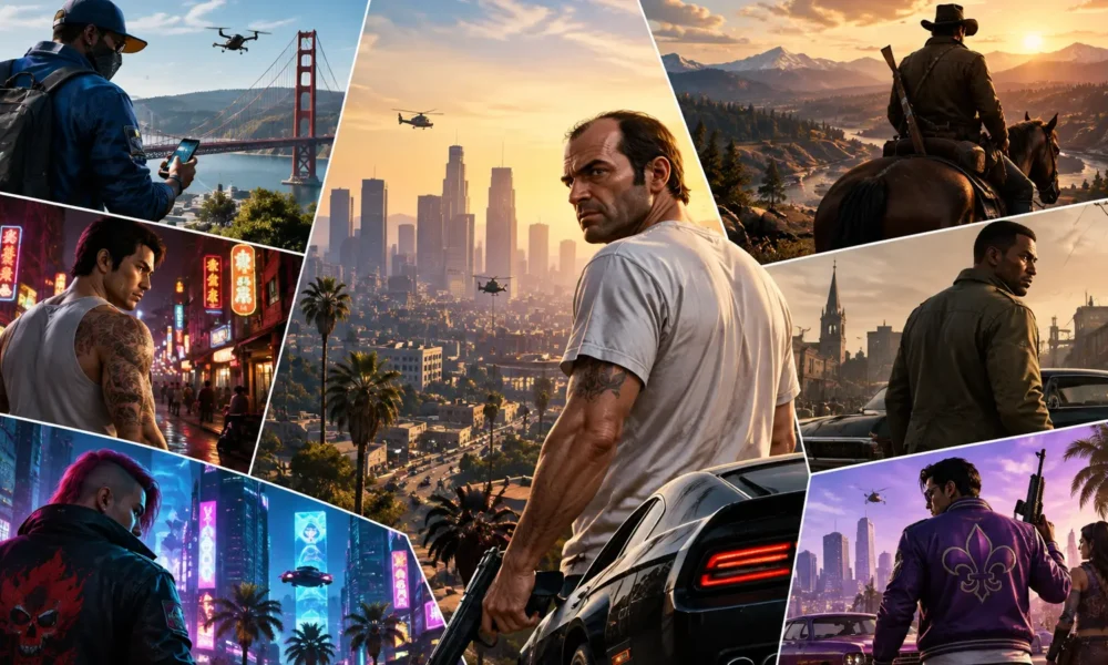 GTA 5 Benzeri 6 Oyun: Açık Dünya Oyunları Alternatifleri!