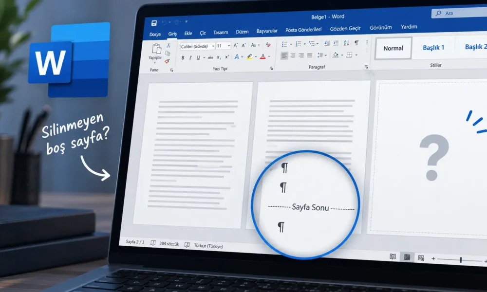 Microsoft Word Silinmeyen Boş Sayfa Nasıl Kaldırılır?
